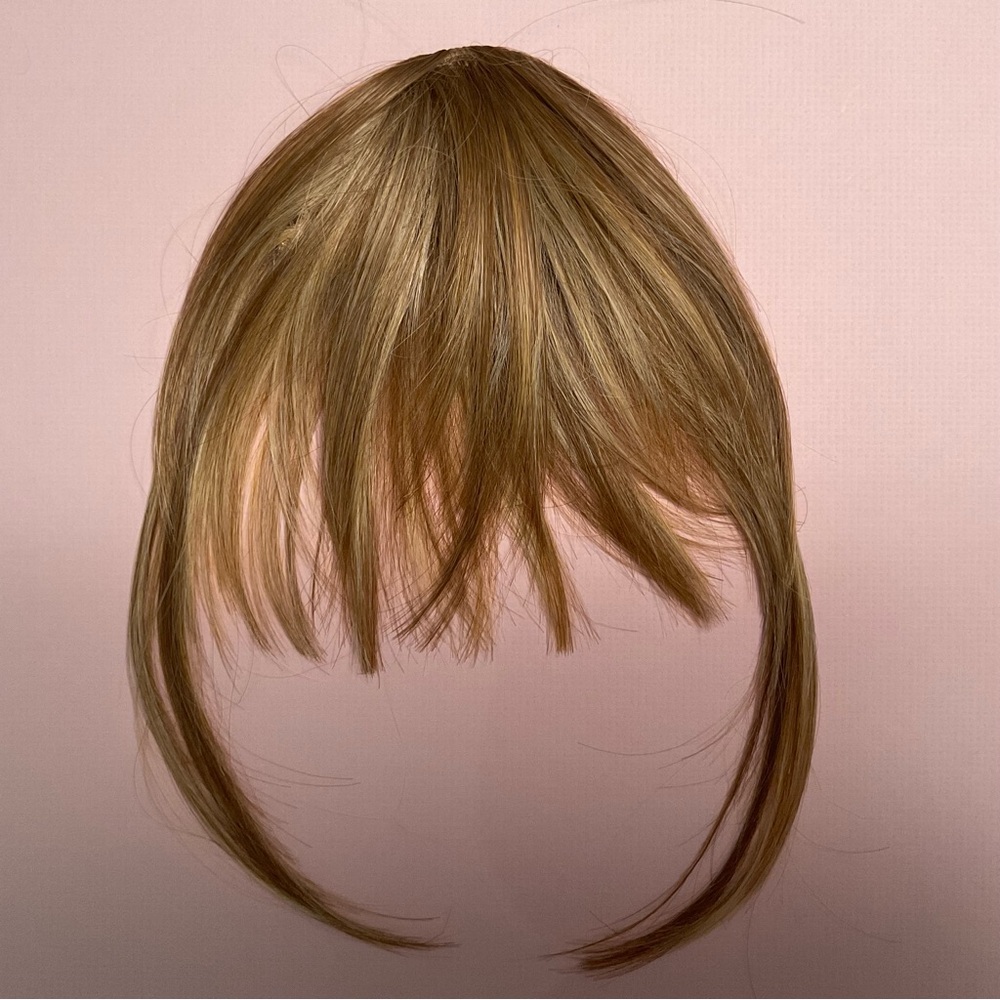 Clip-In Bangs in Caramel Blonde